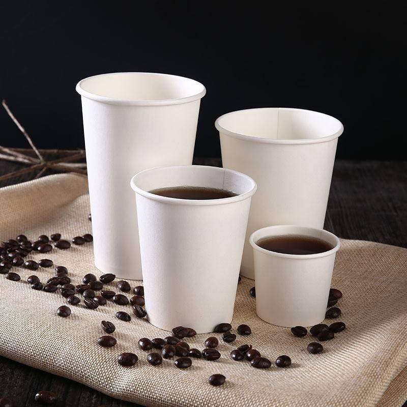 Custom Single Wall Paper Cup Disposable Eco Friendly Paper Hot Drink ...