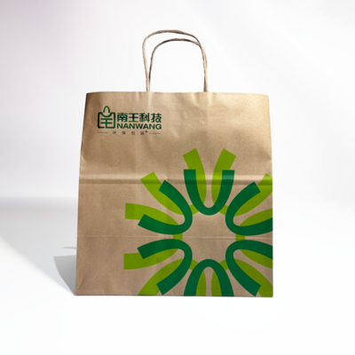 Wholesale Custom Recyclable Paper Gift Bags Eco-Friendly Retail Eco-Friendly Shopping Bags Printing